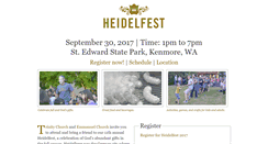 Desktop Screenshot of heidelfest.org